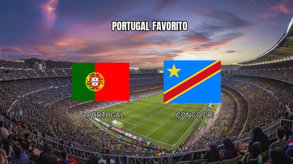 Palpite Portugal vs Congo DR na Copa do Mundo 17/06/2026