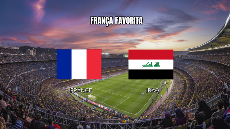 Palpite França x Iraque pela Copa do Mundo 2026 - 22/06/2026