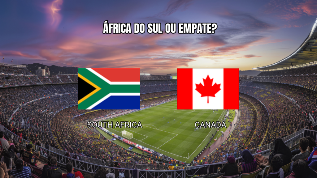 Palpite: África do Sul vs Canadá na Copa do Mundo 28/06/2026