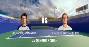 Onde Assistir Alex de Minaur x Denis Shapovalov ao Vivo – Palpite 17/06/2026