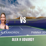 Onde Assistir Alexandrova x Udvardy: Palpite - 08/06/2026