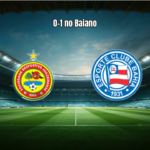 Juazeirense U20 0x1 Bahia U20: Vitória Magra no Baiano