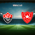 Vitória U20 vence Estrela De Marco por 3 a 0 na rodada 14