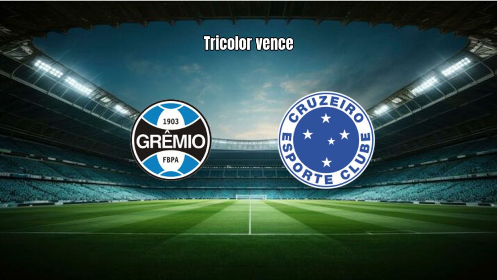 Grêmio U17 vence Cruzeiro U17 e embala no Brasileirão