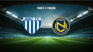 Avaí U20 supera Nação U20 com 3 a 1 no Catarinense