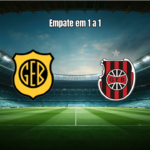 Bagé e Brasil de Pelotas empatam na Copa Gaúcha