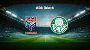 Palmeiras U20 domina Grêmio Prudente e vence por 2 a 0