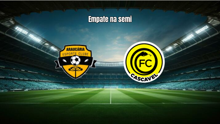 Araucaria U20 2-2 Cascavel U20: Destaques da Semifinal