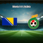 Bósnia-Herzegovina e Lituânia empatam sem gols na fase de grupos