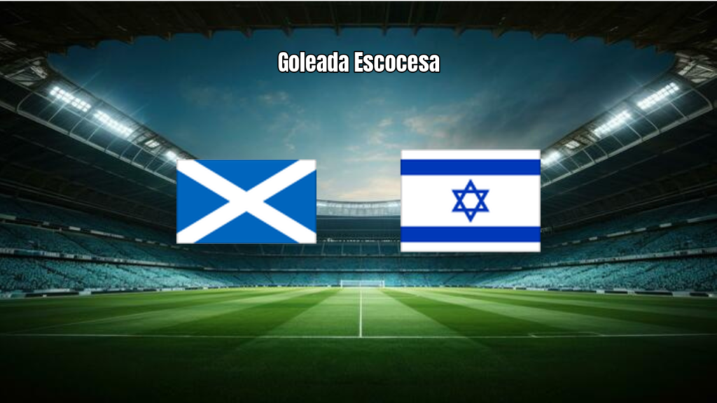 Escócia atropela Israel por 6 a 0 nas Eliminatórias