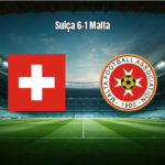 Suíça goleia Malta por 6 a 1 nas Eliminatórias da Copa