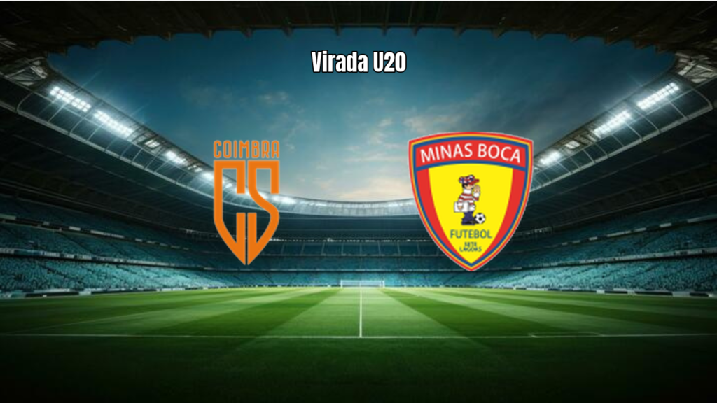 Coimbra U20 vira e vence Minas Boca U20 por 2x1 no Mineiro