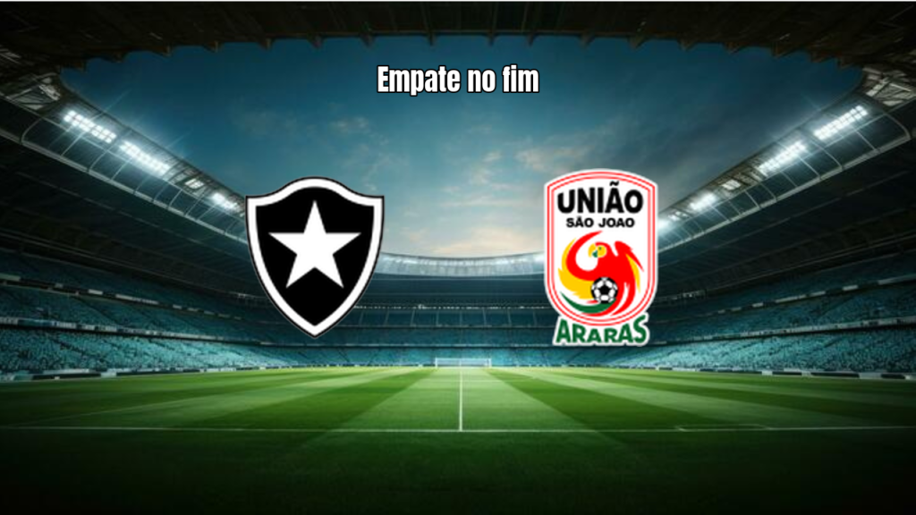 Empate no Paulista U20: Botafogo SP 1x1 União São João