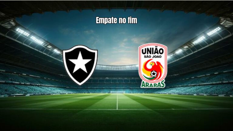 Empate no Paulista U20: Botafogo SP 1x1 União São João