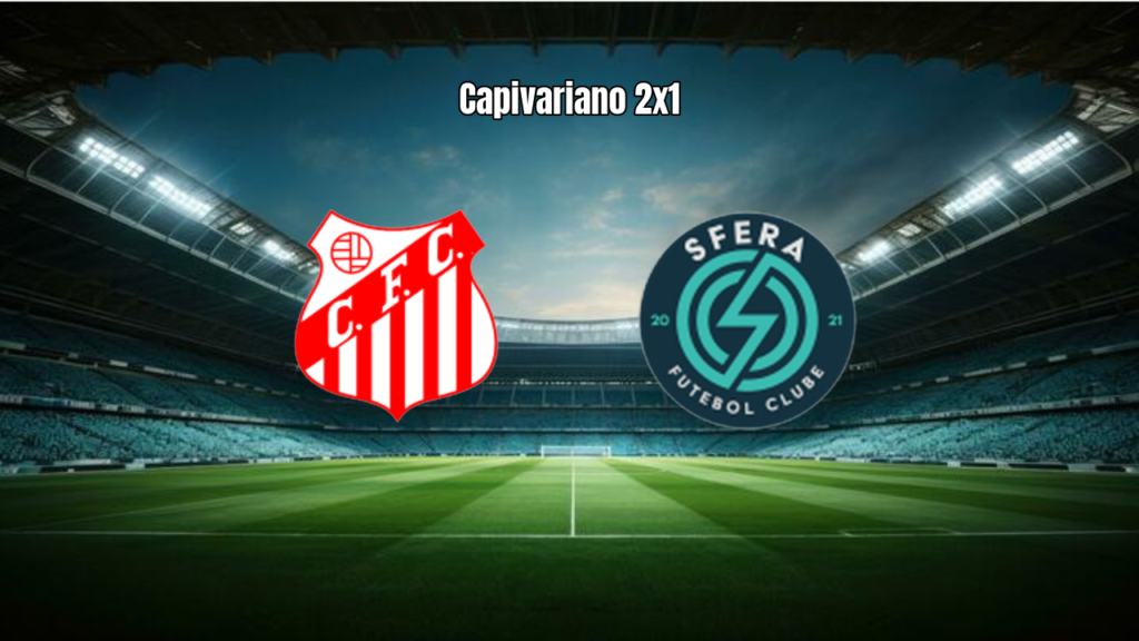 Capivariano U20 2x1 Sfera U20 em partida eletrizante