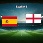 Espanha domina Inglaterra e vence por 4 a 0 nas Eliminatórias
