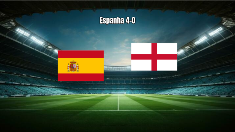 Espanha domina Inglaterra e vence por 4 a 0 nas Eliminatórias