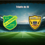XV de Jaú U20 supera Mauá U20 por 1 a 0 no Paulistão