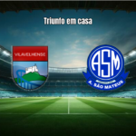 Vilavelhense domina Audax São Mateus e vence por 2 a 0 na Copa ES