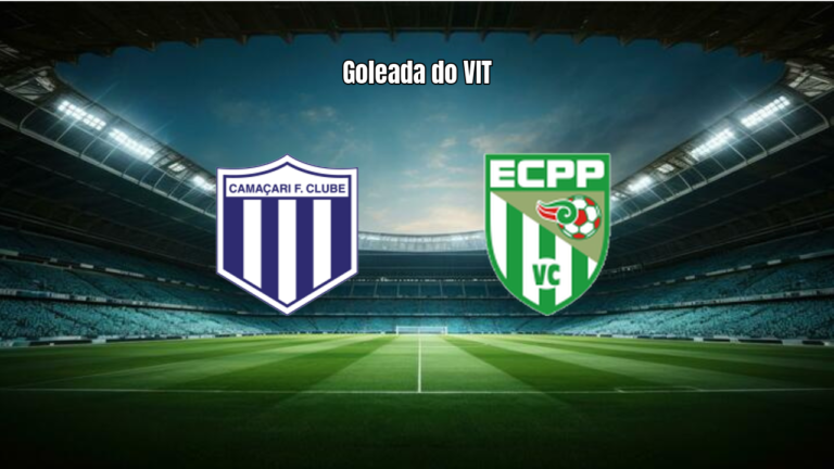Camaçari 2-5 Vitória da Conquista: Goleada no Baiano