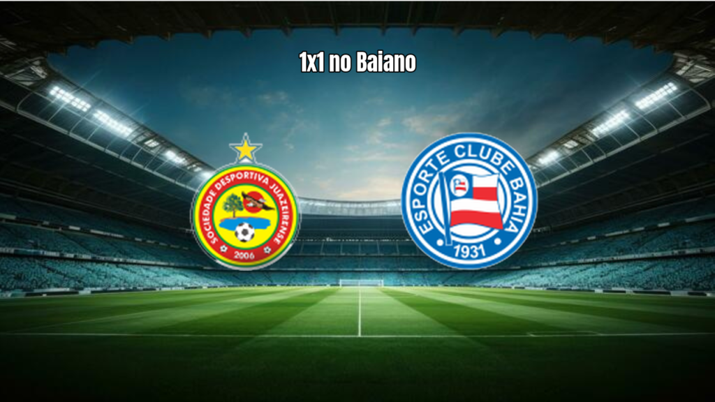 Juazeirense U20 e Bahia U20 empatam nas oitavas do Baiano