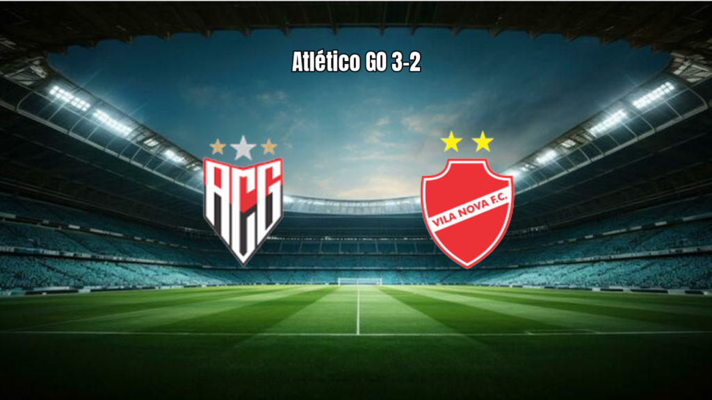 Atlético GO U20 3x2 Vila Nova U20: virada emocionante na semi