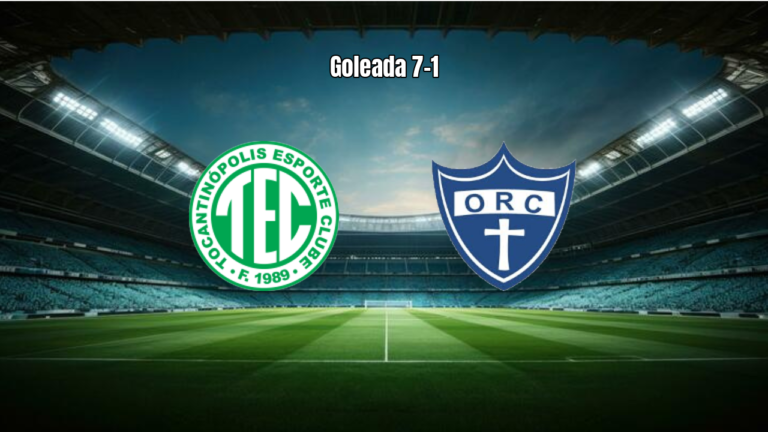 Tocantinópolis 7-1 Oratório: Goleada na Série D