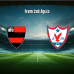 Trem vence Águia de Marabá por 2 a 0 na Série D