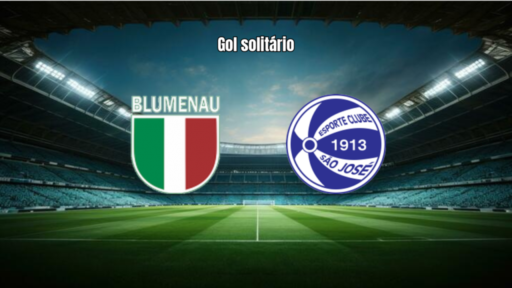 Blumenau 0x1 Sao Jose: Gol de Andrey Nunes Decide na Serie D
