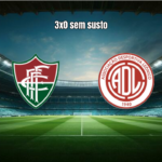 Fluminense de Feira 3-0 Leonico: domínio e gols