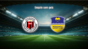 Ceilandense U20 e Paranoa U20 empatam sem gols na 4ª rodada