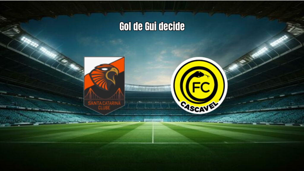 Santa Catarina vence Cascavel por 1 a 0 na Série D