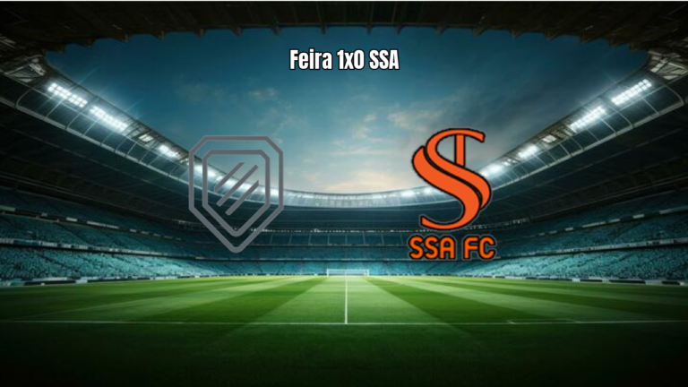 Feira FC bate SSA por 1 a 0 no Campeonato Baiano