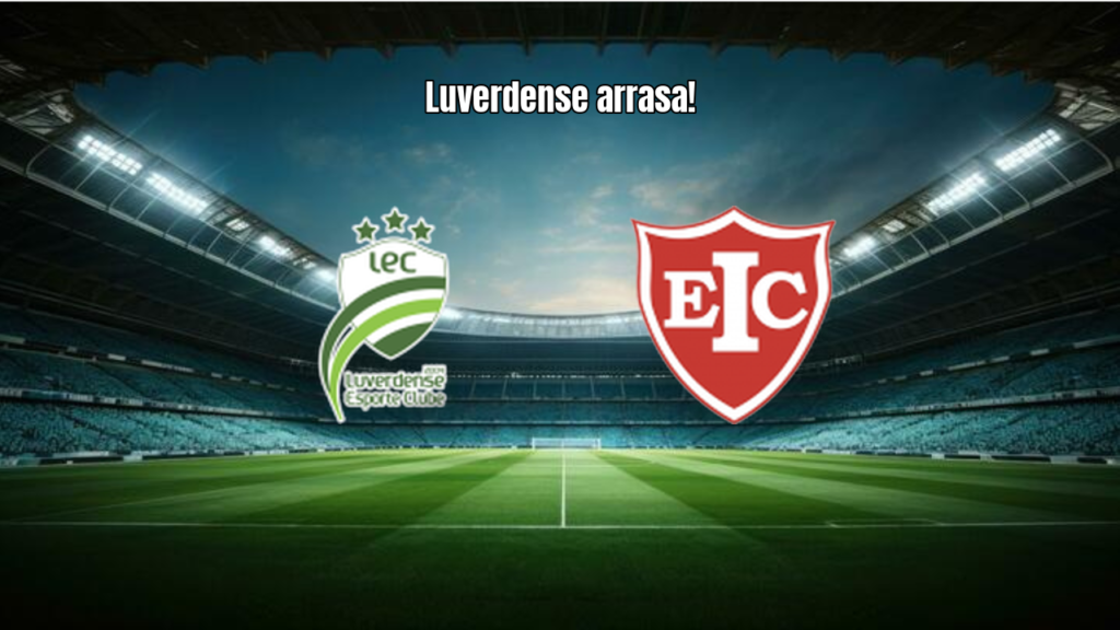 Luverdense goleia Inhumas por 4 a 0 na Série D