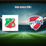 Velo Clube vence CFRJ/Maricá por 3-1 e segue forte na Série D