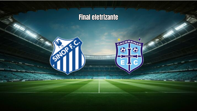 Sinop FC vence Cacerense e conquista título do Matogrossense 2