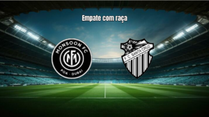 Monsoon 1×1 Santa Cruz RS: Empate com Emoção na Copa Gaúcha