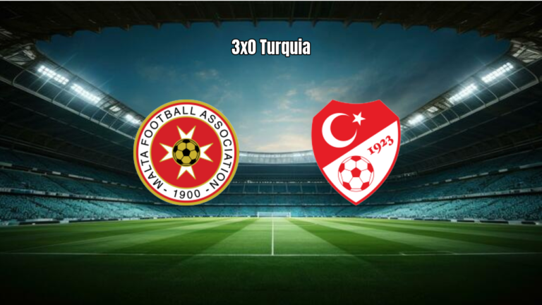 Turquia domina Malta e vence por 3 a 0 nas Eliminatórias