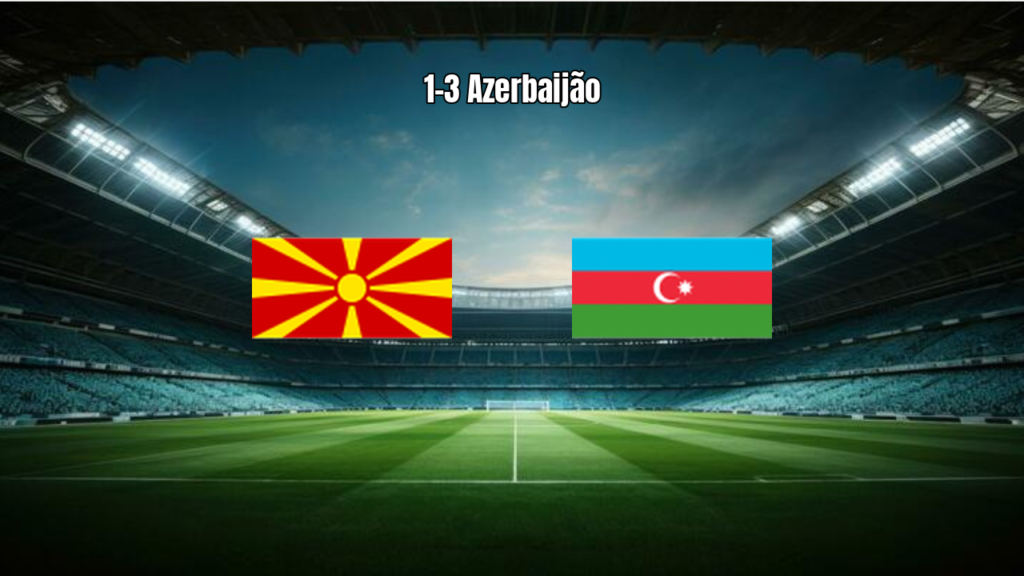 Macedônia do Norte 1-3 Azerbaijão: Destaques da Qualificação