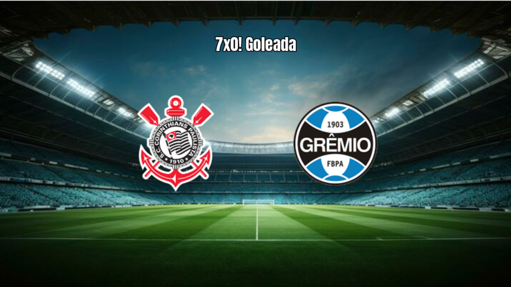 Corinthians U17 Aplica Goleada de 7 a 0 no Grêmio U17