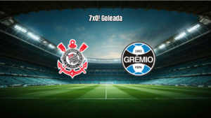 Corinthians U17 Aplica Goleada de 7 a 0 no Grêmio U17