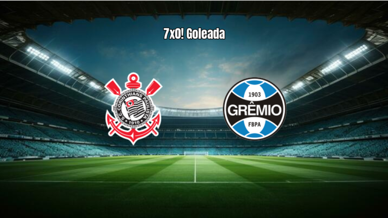 Corinthians U17 Aplica Goleada de 7 a 0 no Grêmio U17