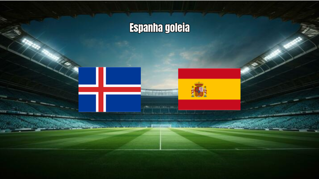 Islândia 1x6 Espanha - Goleada Espanhola nas Eliminatórias
