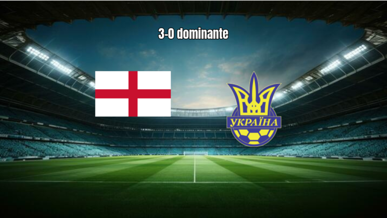 Inglaterra domina Ucrânia e vence por 3 a 0 nas Eliminatórias