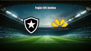 Botafogo U20 supera Criciúma U20 e vence por 2 a 0