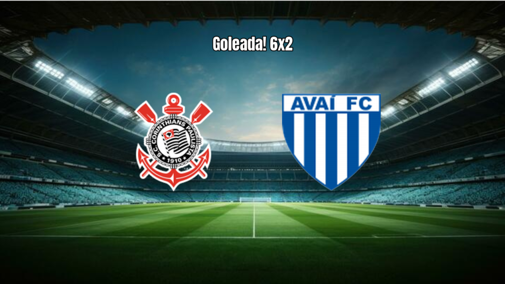 Corinthians U20 goleia Avaí U20 por 6 a 2