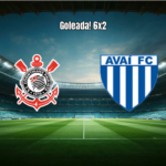 Corinthians U20 goleia Avaí U20 por 6 a 2
