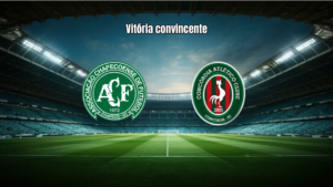 Chapecoense U20 domina Concórdia e vence por 3 a 1