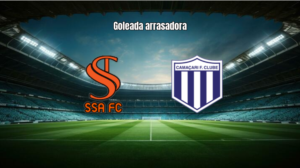 SSA 8x0 Camaçari: goleada histórica no Baianão Série B
