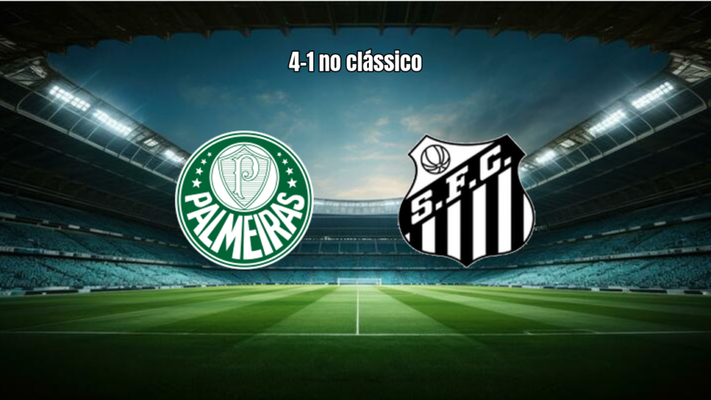Palmeiras U17 goleia Santos por 4 a 1 no Brasileiro